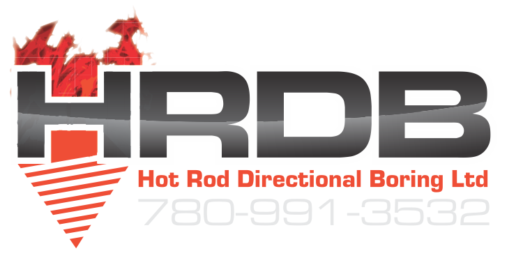 Directional Boring Company Edmonton Alberta. Hot Rod Directional Boring. HRDB Logo HRDB.ca